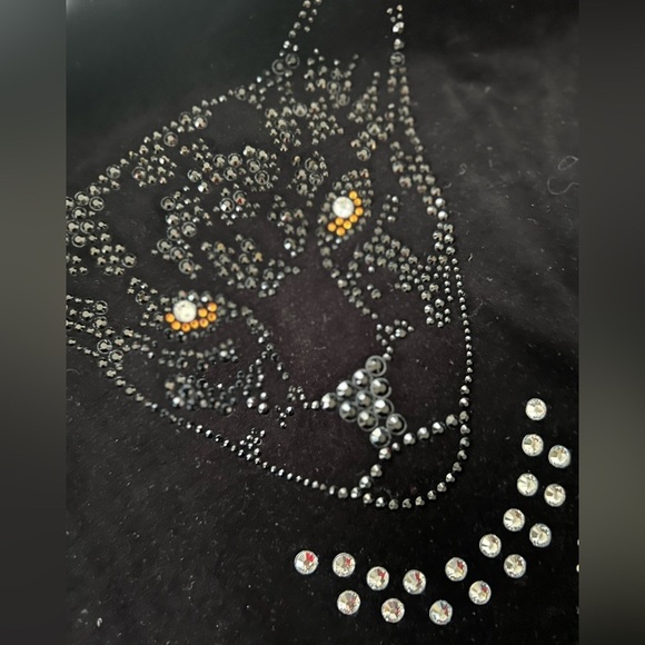 Sonya Rykiel Vintage Tiger Velvet Top - Picture 4 of 17